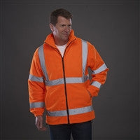 Hi vis heavyweight fleece jacket (HVK08)