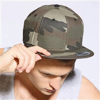 Camouflage snapback